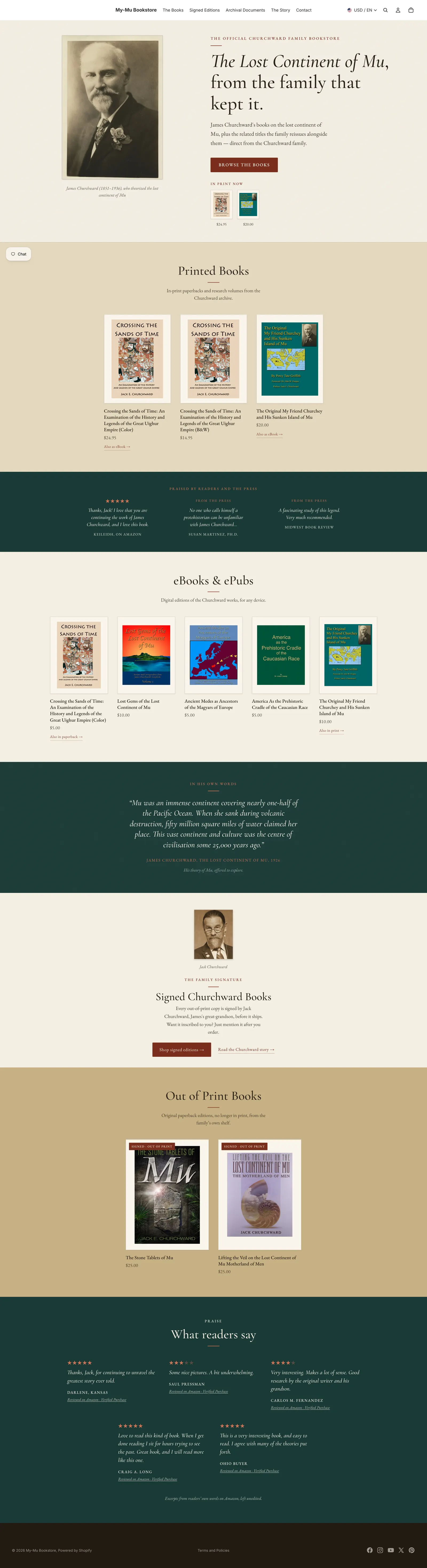 My-Mu Bookstore — after