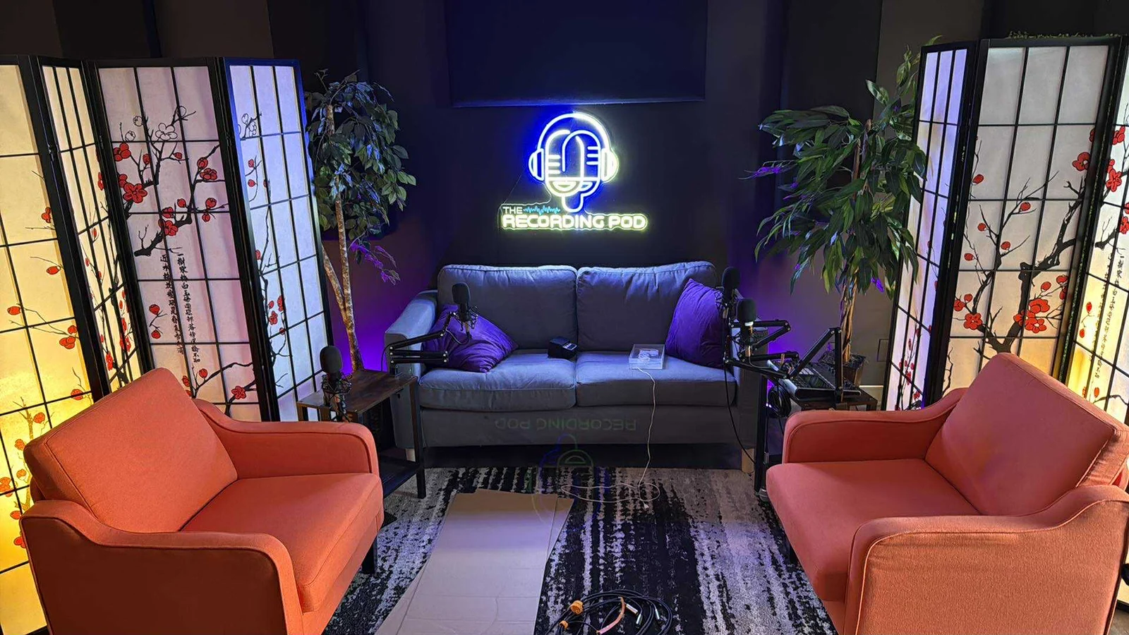 The Recording Pod — Real studio, real operation